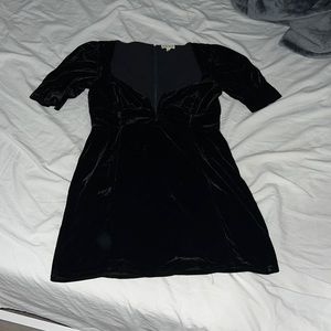 For love and lemons velvet dress